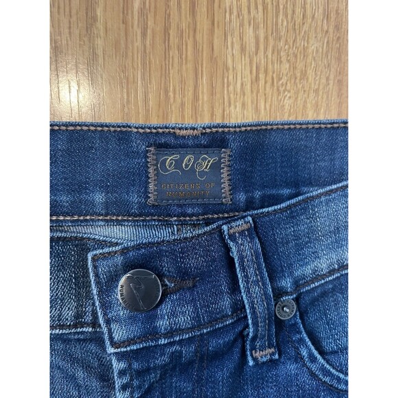 Citizens Of Humanity Ava Low Rise Straight Leg Jeans Size 25 - Picture 3 of 9